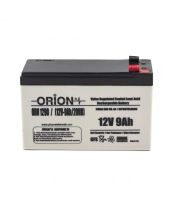 Orion ORN1290 12V 9.0Ah Bakımsız Kuru Akü