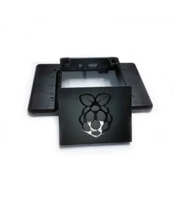 Orjinal Raspberry Pi 7 Inch Dokunmatik Ekran Koruyucu Kasa - Siyah