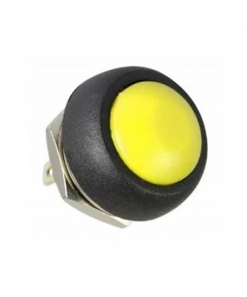 PBS-33B 12mm Push Buton - Sarı