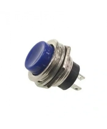 PBS26 16mm Push Buton - Mavi