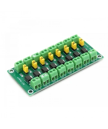 PC817 8 Kanal Optokuplör İzolasyon Modülü