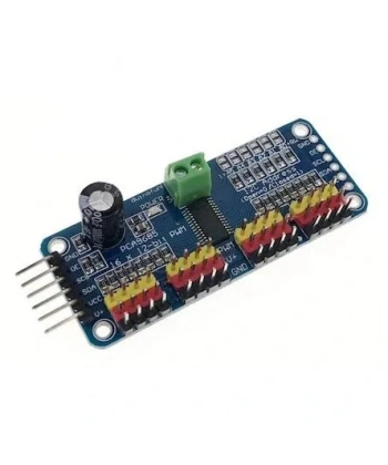 PCA9685 16 Kanal 12 Bit PWM - Servo Motor Sürücü Devresi I2C Modülü