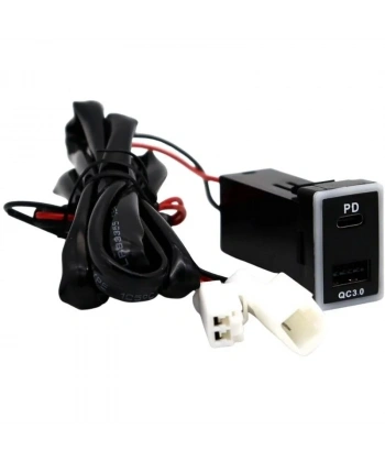 PD Type-C + QC3.0 Araç Şarj Soketi