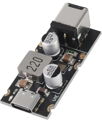 Pd65W Type-C USB QC3.0 5V 9V 12V 20V Hızlı Şarj Modülü – 2.1x5.5 Jack