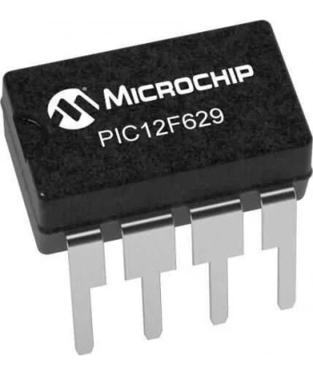 PIC12F629 PDIP-8 8-Bit 20Mhz Mikrodenetleyici