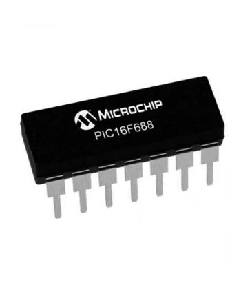 PIC16F688 I/P PDIP-14 8-Bit 20 MHz Mikrodenetleyici