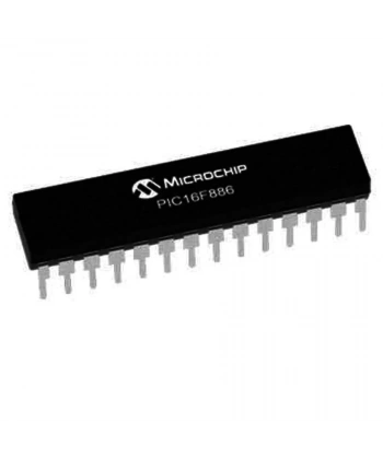 PIC16F886-I/SP SPDIP-28 8-Bit 20 MHz Mikrodenetleyici