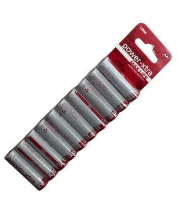Power-Xtra MaxLife AA LR06 Alkalin Pil - 10lu Blister