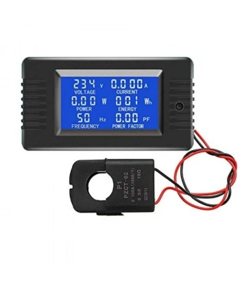 PZEM-022 100A AC Dijital Güç Monitörü + Ayrılabilir CT
