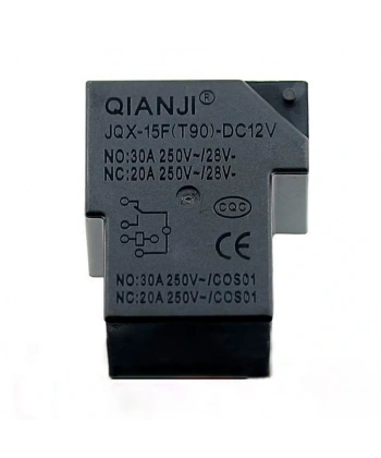 Qianji 12V 30A T90 Güç Rölesi 5 Pin JQX-15F(T90)
