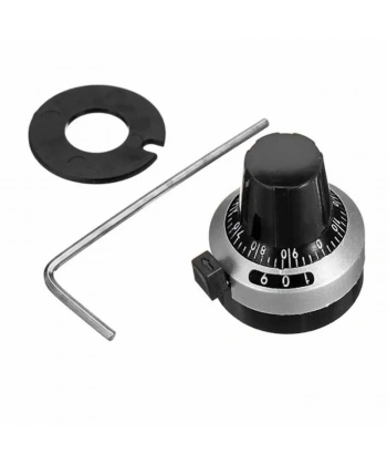 RDK-III 4mm 3590 Dial Hassas Potansiyometre Başlığı