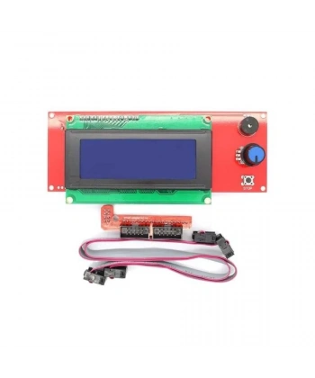 RepRap Ramps 1.4 Uyumlu 4x20 LCD Ekran Kiti - Smart Controller