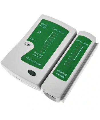 RJ11 RJ45 Cat 5-6 İnternet LAN Kablo Test Cihazı