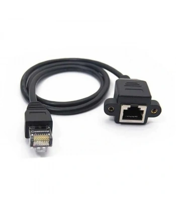 RJ45 30cm Panel Tipi Ethernet Uzatma Kablosu