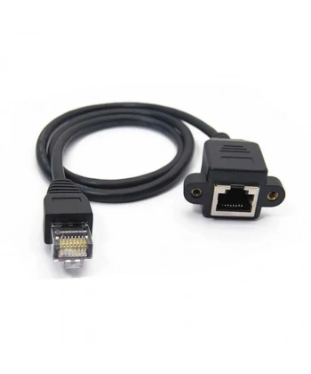 RJ45 50cm Panel Tipi Ethernet Uzatma Kablosu