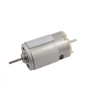 RS555 24V 10000RPM Redüktörsüz DC Motor - Çift Milli