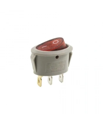 RS601 Oval Işıklı On/Off Anahtar 3 Pin