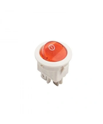 RS601 Yaylı 3-Pin ON-OFF Anahtar - Beyaz