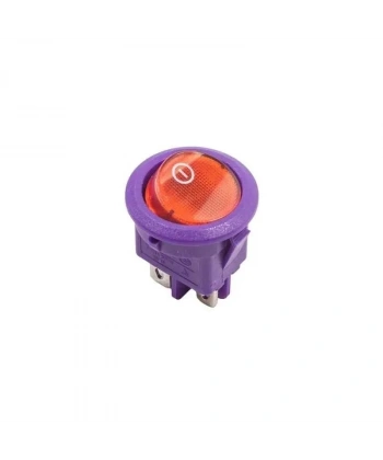RS601 Yaylı 3-Pin ON-OFF Anahtar - Mor