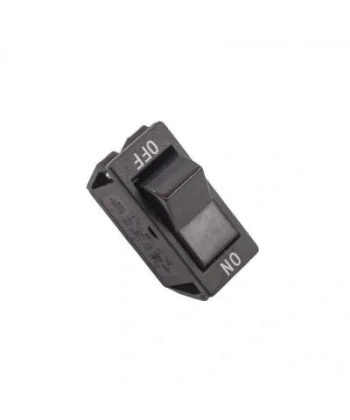 RS606 Tekli Dar 2-Pin On/Off Anahtar - Siyah