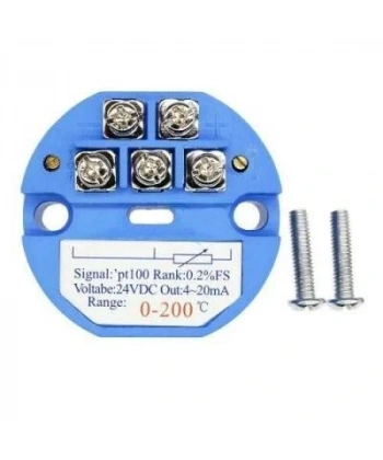 RTD PT100 Sıcaklık Sensör Vericisi DC 24V 0-200?