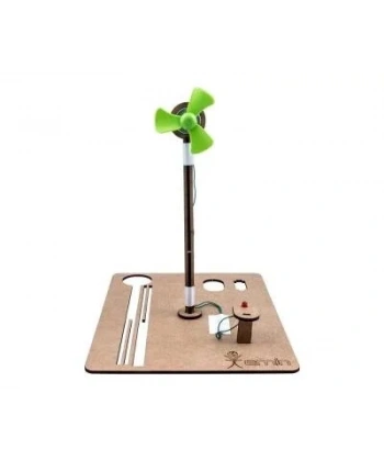 Rüzgar Enerjili Led Yakma Eğitim Kiti