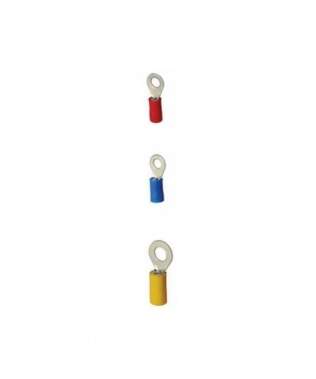RV 2-3 0.50-1.50 mm Mavi Yuvarlak Tip İzoleli Kablo Ucu 10 Adet