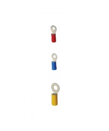 RV 5.5-4 4.0-6.0 mm Sarı Yuvarlak Tip İzoleli Kablo Ucu 10 Adet