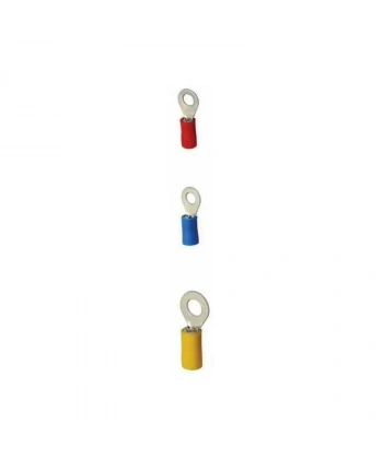 RV 5.5-5 4.0-6.0 mm Sarı Yuvarlak Tip İzoleli Kablo Ucu 10 Adet