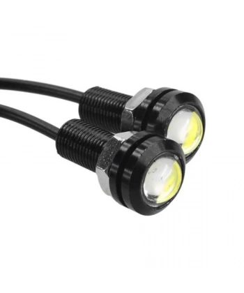 Sarı Kartal Gözü Led 12V 2 Adet - Gündüz Farı