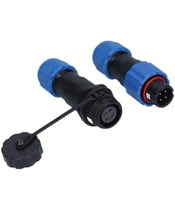 SD13 4 Pin 13mm Su Geçirmez Konnektör Takımı