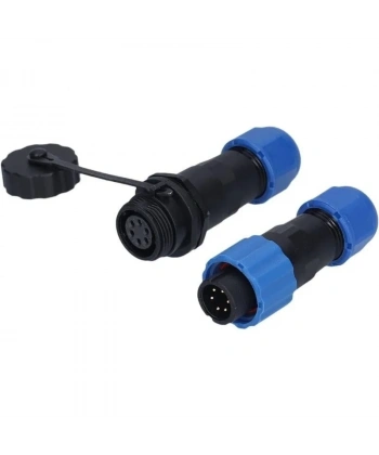 SD13 6 Pin 13mm Su Geçirmez Konnektör Takımı