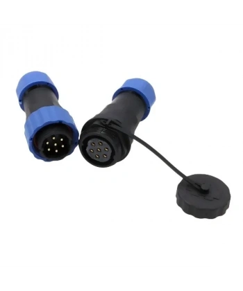 SD16 7 Pin 16mm Su Geçirmez Konnektör Takımı