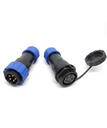 SD20 5 Pin 20mm Su Geçirmez Konnektör Takımı