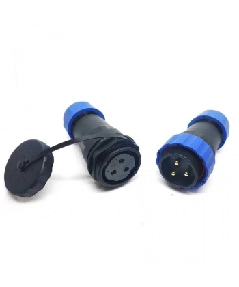 SD28 3 Pin 28mm Su Geçirmez Konnektör Takımı