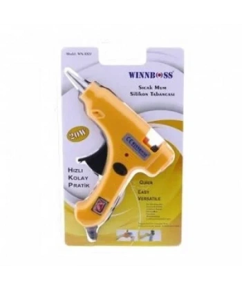 Silikon Tabancası Anahtarlı 20W - Sarı