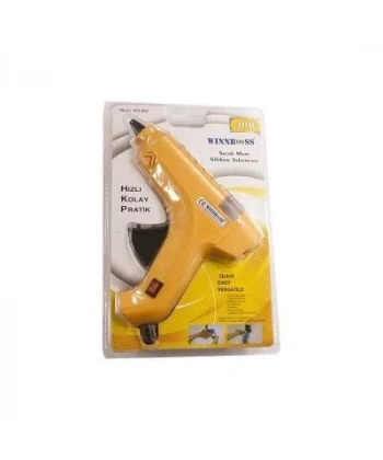 Silikon Tabancası Anahtarlı 40W - Sarı