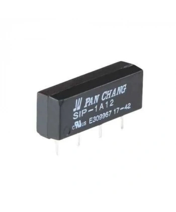 SIP-1A12 12V 1A Reed Röle - 4-Pin