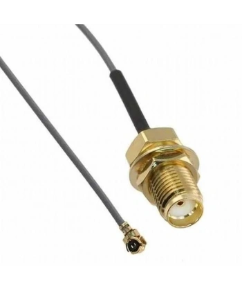 SMA - IPEX 1 Dönüştürücü Kablo Gri - 15cm