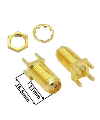 SMA-KE 11 Coaxial Konnektör - Simetrik