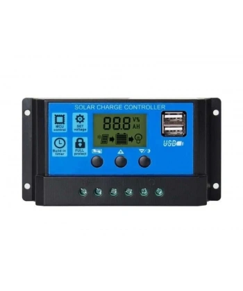 Solar Panel Akü Şarj Cihazı 10A 12/24V