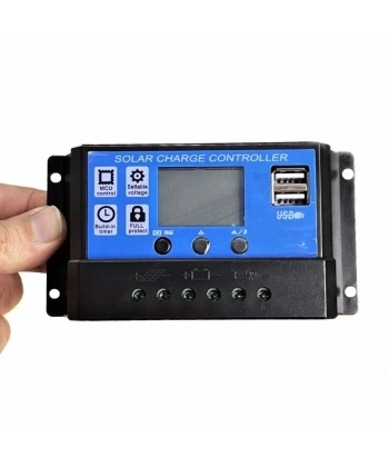 Solar Panel Akü Şarj Cihazı 30A 12/24V