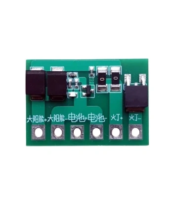 Solar Panel ile Lamba Kontrol Modülü - Lipo Pil Şarj Kartı
