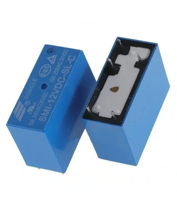 Songle SMI-12VDC-SL-C 10A 12V 5 Pin Tek Kontak Röle (HLS1)