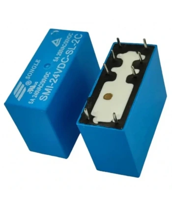 Songle SMI-24VDC-SL-2C 5A 24V 8 Pin Çift Kontak (HLE3)