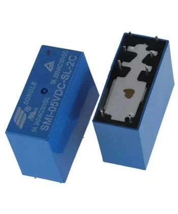 Songle SMI-05VDC-SL-2C 5A 5V 8 Pin Çift Kontak (HL3)