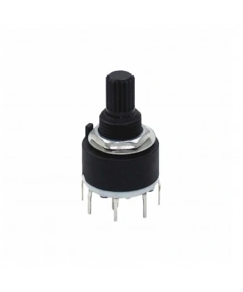 SR16 16mm 7 Konumlu Rotary Switch - Komitatör
