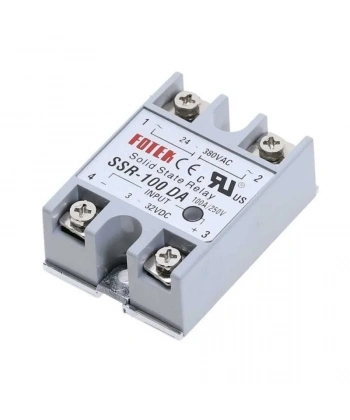 SSR-100DA Solid State Röle 100A - 3-32VDC Giriş 24-380VAC Çıkış