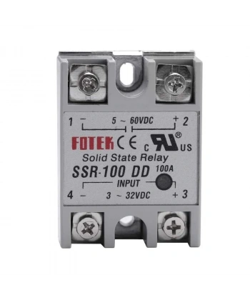 SSR-100DD Solid State Röle 100A - 3-32VDC Giriş 5-60VDC Çıkış