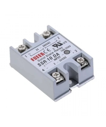 SSR-10DA Solid State Röle 10A - 3-32VDC Giriş 24-380VAC Çıkış